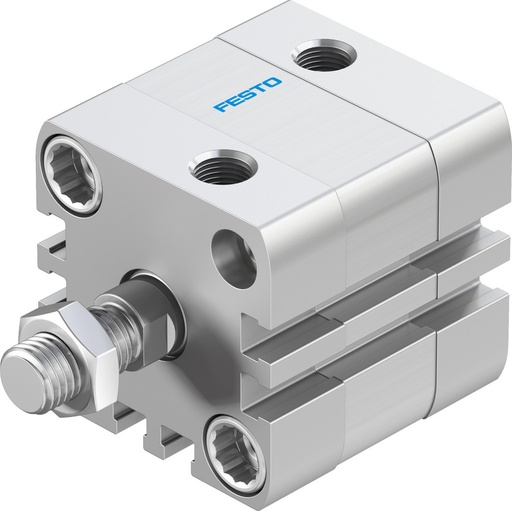 [P2BKU] Festo Compact Cylinder 32mm Bore 5mm Stroke ISO 21287 Double Acting - 536268