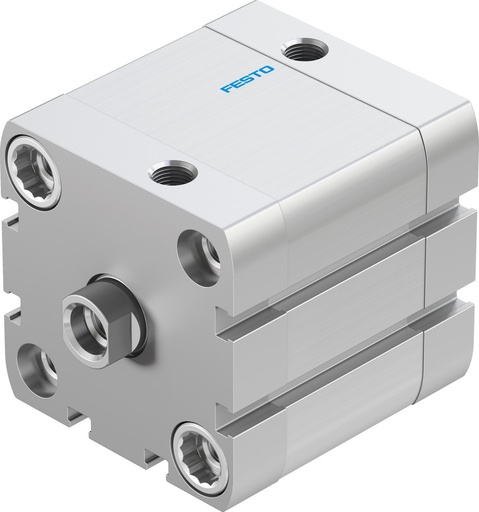 [P2BNK] Festo Compact Cylinder 50mm Bore 25mm Stroke ISO 21287 Double Acting - 536324