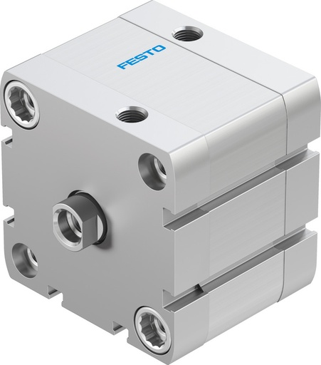 [P2BP6] Festo Kompaktzylinder 63mm Bohrung 15mm Hub ISO 21287 Doppelt Wirkend - 536343