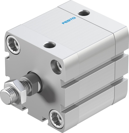 [P2BN9] Festo Kompaktzylinder 50mm Bohrung 25mm Hub ISO 21287 Doppelt Wirkend - 536314