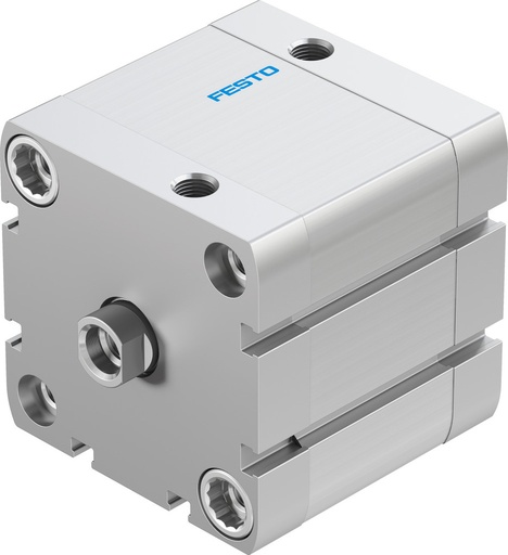 [P2BP8] Festo Compact Cylinder 63mm Bore 25mm Stroke ISO 21287 Double Acting - 536345