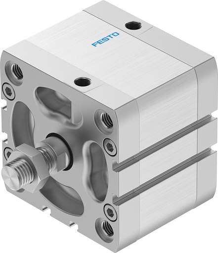 [P2BPJ] Festo Kompaktzylinder 80mm Bohrung 25mm Hub ISO 21287 Doppelt Wirkend - 536356