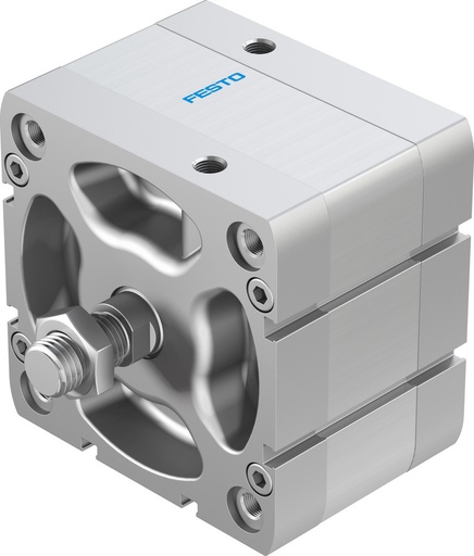 [P2BQ5] Festo Kompaktzylinder 100mm Bohrung 15mm Hub ISO 21287 Doppelt Wirkend - 536375