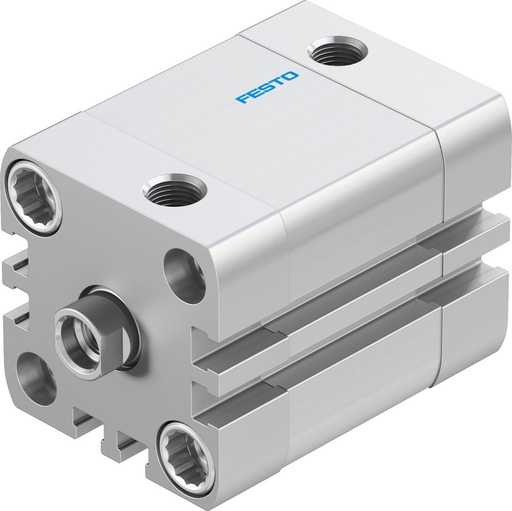 [P2BQS] Festo Vérin Compact 32mm Alésage 20mm Course ISO 21287 Double Effet - 572648