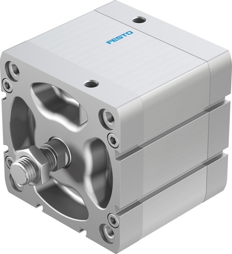 [P2BQ9] Festo Kompaktzylinder 100mm Bohrung 40mm Hub ISO 21287 Doppelt Wirkend - 536379