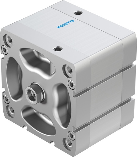 [P2BQH] Festo Compacte Cilinder 100mm Boring 25mm Slag ISO 21287 Dubbelwerkend - 536387