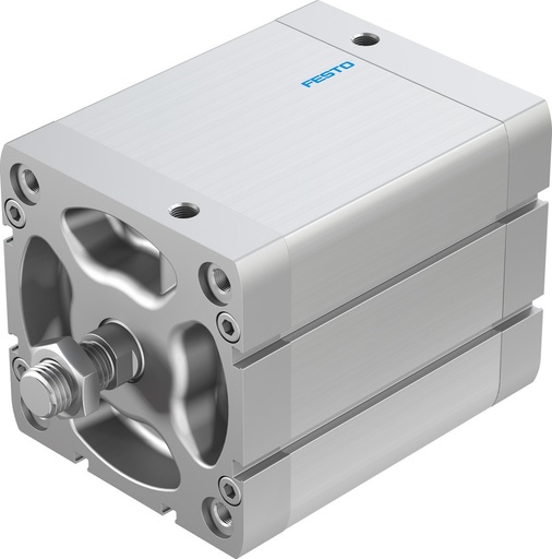 [P2BQC] Festo Kompaktzylinder 100mm Bohrung 80mm Hub ISO 21287 Doppelt Wirkend - 536382