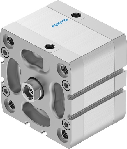 [P2BPU] Festo Vérin Compact 80mm Alésage 20mm Course ISO 21287 Double Effet - 536365