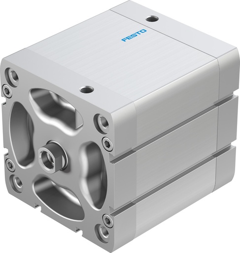 [P2BQN] Festo Compacte Cilinder 100mm Boring 60mm Slag ISO 21287 Dubbelwerkend - 536391
