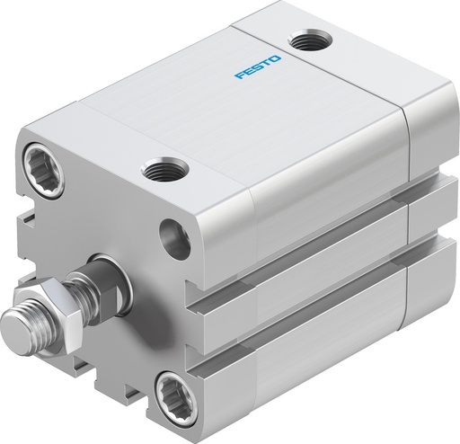 [P2BRQ] Festo Compact Cylinder 40mm Bore 30mm Stroke ISO 21287 Double Acting - 572677