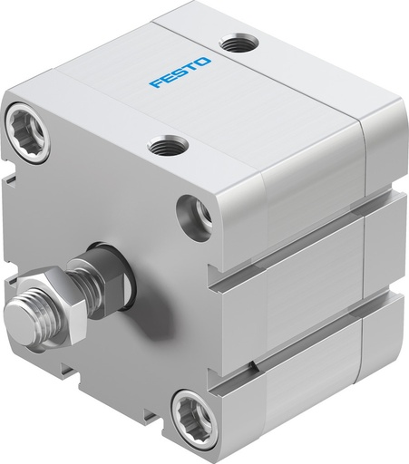 [P2BSS] Festo Compact Cylinder 63mm Bore 15mm Stroke ISO 21287 Double Acting - 572710