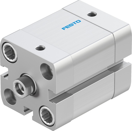 [P2BU6] Festo Vérin Compact 25mm Alésage 15mm Course ISO 21287 Double Effet - 577175