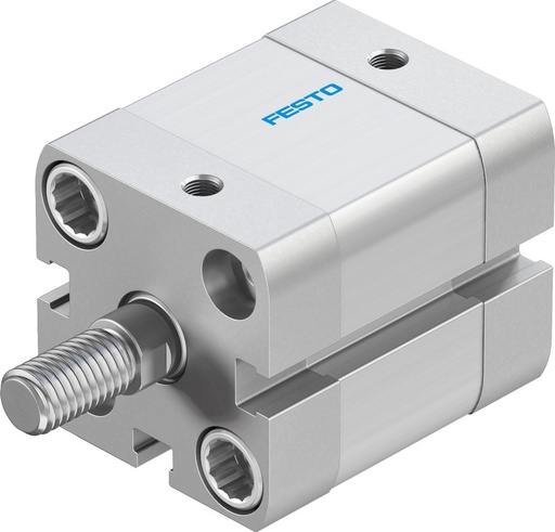 [P2BUD] Festo Compact Cylinder 25mm Bore 10mm Stroke ISO 21287 Double Acting - 577182