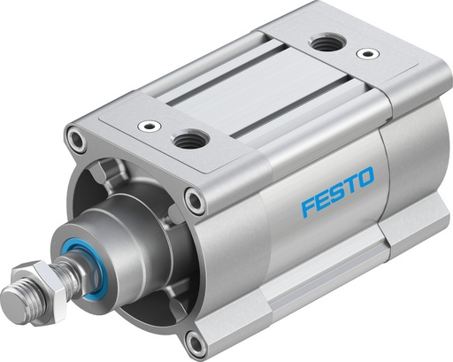 [P2BZ4] Festo Zylinder 100mm Bohrung 50mm Hub ISO 15552 Doppelt Wirkend - 1384806