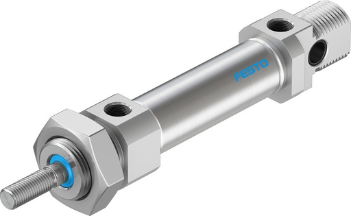 [P2CQ8] Festo Zylinder 20mm Bohrung 30mm Hub ISO 6432 Doppelt Wirkend - 1908284