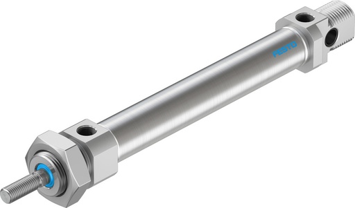 [P2CSS] Cylindre Festo 20mm Alésage 100mm Course ISO 6432 Double Effet - 19212