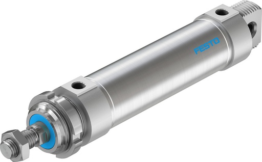 [P2CUX] Festo Ronde Cilinder 50mm Boring 125mm Slag Dubbelwerkend - 196005