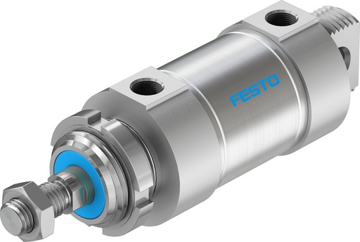 [P2CV4] Festo Cilindro Redondo 63mm Diámetro 25mm Carrera Doble Efecto - 196010