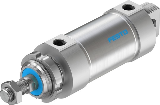 [P2CV6] Festo Cilindro Redondo 63mm Diámetro 50mm Carrera Doble Efecto - 196012