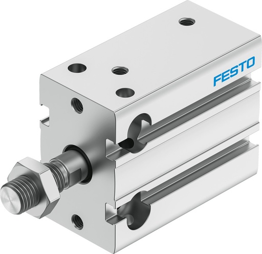 [P2D6C] Festo Kompaktzylinder 25mm Bohrung 15mm Hub Doppelt Wirkend - 4829572
