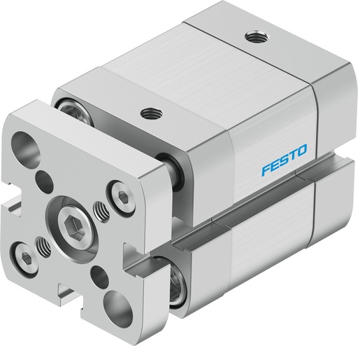 [P2DNK] Festo Kompaktzylinder 25mm Bohrung 10mm Hub ISO 21287 Doppelt Wirkend - 554230
