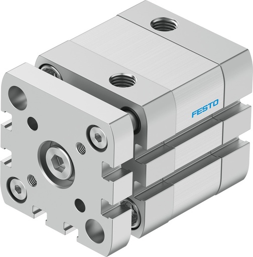 [P2DP7] Festo Compact Cylinder 40mm Bore 10mm Stroke ISO 21287 Double Acting - 554249