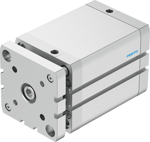 [P2DQC] Festo Compacte Cilinder 80mm Boring 80mm Slag ISO 21287 Dubbelwerkend - 554285