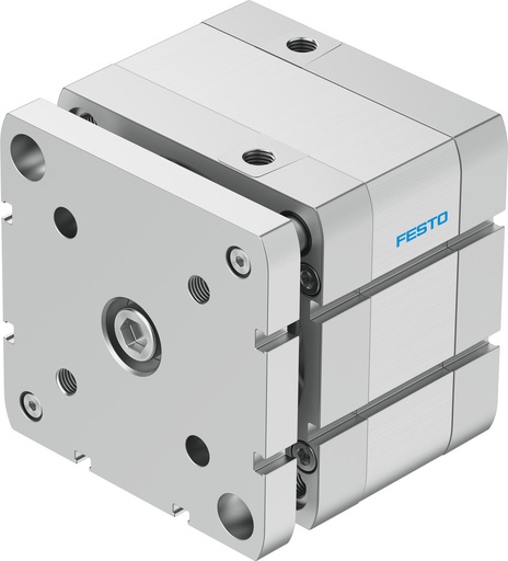 [P2DQE] Festo Cilindro Compacto 100mm Diámetro 15mm Carrera ISO 21287 Doble Efecto - 554287