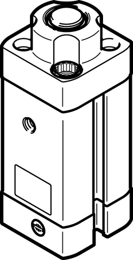 [P2EXM] Festo Stopper Cylinder 16mm Bore 15mm Stroke Double Acting - 576059