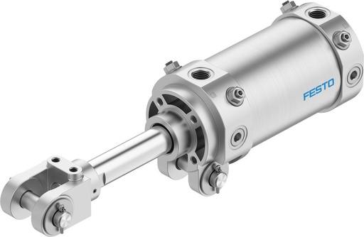 [P2F7Q] Festo Gelenkzylinder 63mm Bohrung 75mm Hub Doppelt Wirkend - 549732