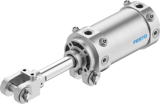 [P2F99] Festo Gelenkzylinder 63mm Bohrung 50mm Hub Doppelt Wirkend - 558112