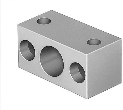 [P2HE4] Festo Flasque De Fixation Taille 20 - 34578