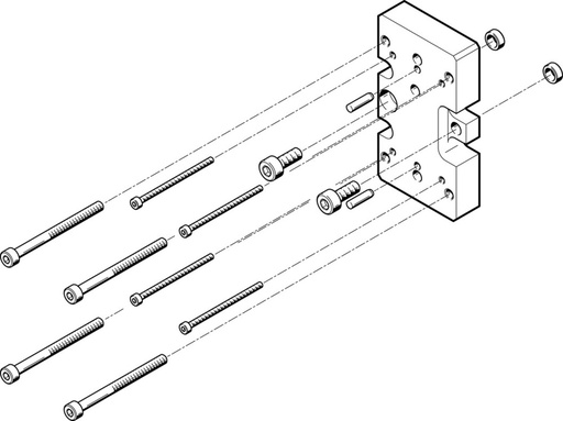 [P2JD3] Festo Kit D'adaptation - 537169