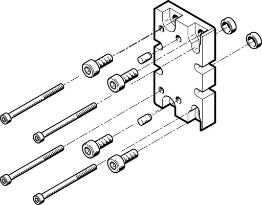 [P2JDE] Festo Kit Adaptador - 537180