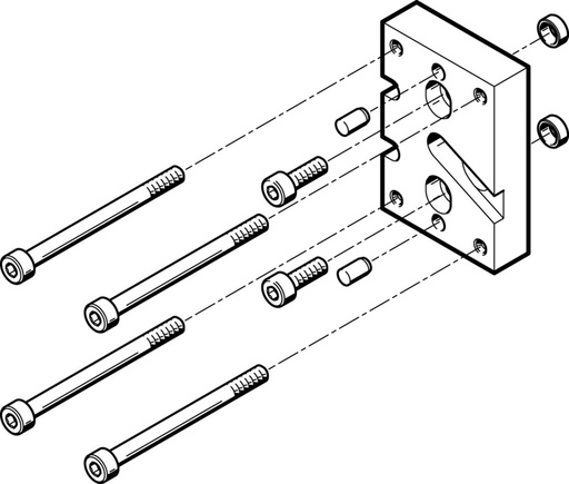 [P2JDF] Festo Kit D'adaptation - 537181
