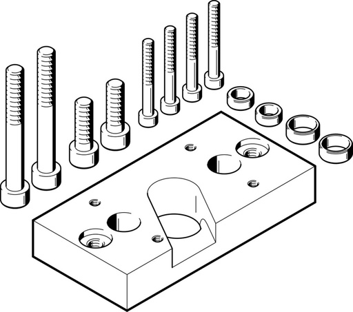 [P2JDS] Festo Kit D'adaptation - 537312