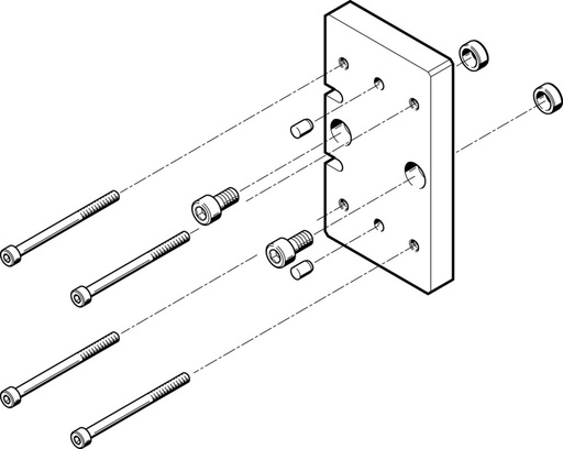 [P2JDH] Festo Kit D'adaptation - 537183