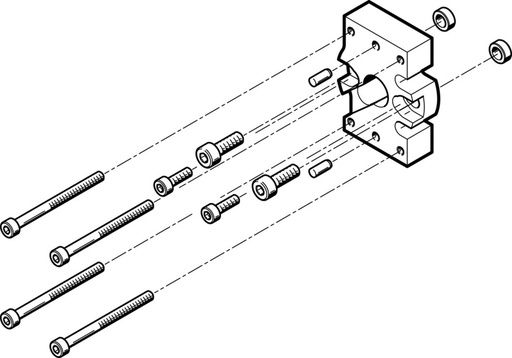 [P2JDB] Festo Kit D'adaptation - 537177