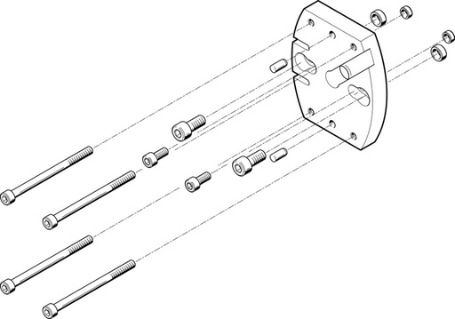 [P2JDM] Festo Kit Adaptador - 537186