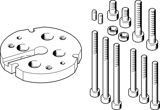 [P2JE9] Festo Kit D'adaptation - 542442