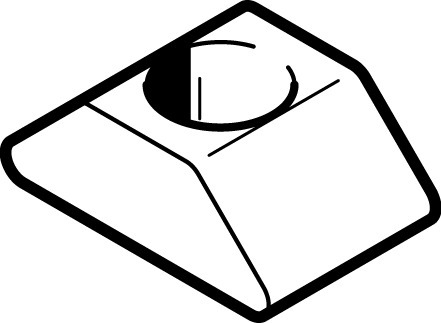 [P2GWH-X2] Festo Gleufmoer - 558045 [2 Stuks]