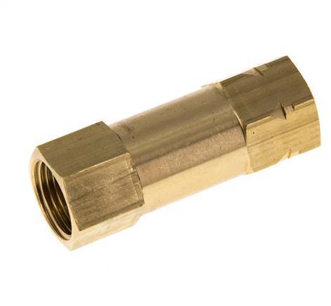 [V3HKK] G 3/8'' Innengewinde Messing Rückschlagventil 0.4-40 Bar (5.8-580 Psi)