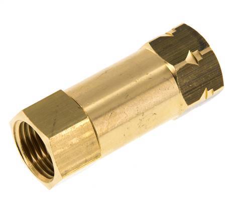 [V3HKM] G 1/2'' Rosca Hembra Latón Válvula Antirretorno 0.4-40 Bar (5.8-580 Psi)