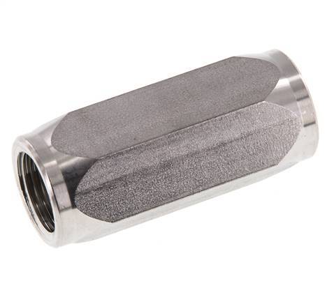 [V3HN5] G 1/2'' Hydraulik-Rückschlagventil Edelstahl 0.5-350 Bar (72.5-5075 Psi)