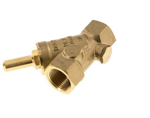 [V3HP3] Rp 3/4'' Brass Y Check Valve 16 bar (232 psi) NBR