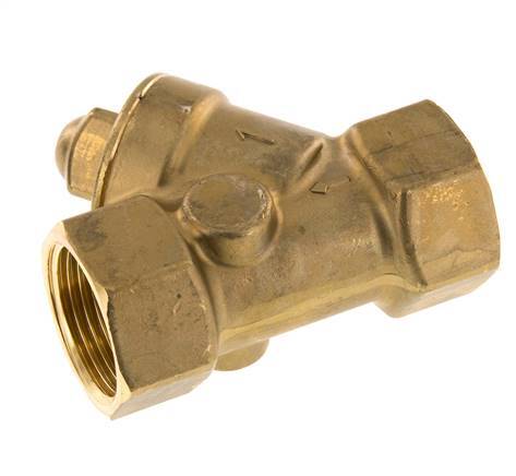 [V3HPK] Rp 1'' Brass Y Check Valve 10 bar (145 psi) NBR