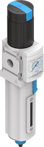 [P2WGX] Festo Filtre Régulateur G1/4'' 0.5-12bar 1200l/min 5µm - 535720