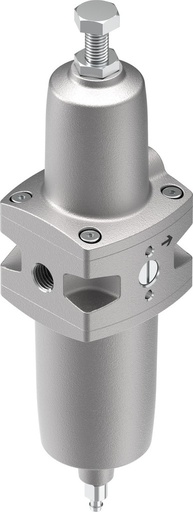 [P2WKU] Festo Compressed Air Filter Regulator G1/4'' 0.5-7bar 3240l/min 40µm - 5394671