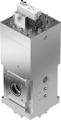[P2WX3] Festo Elektrischer Druckluftregler G1'' 0-50bar - 1709212