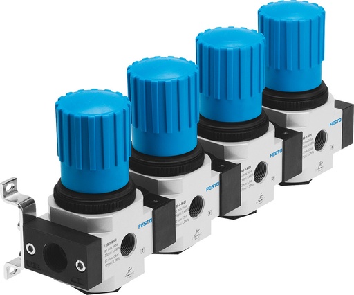 [P2YEZ] Festo Druckregelventil-Batterie G3/8'' 0.5-12bar 3200l/min Midi - 528990